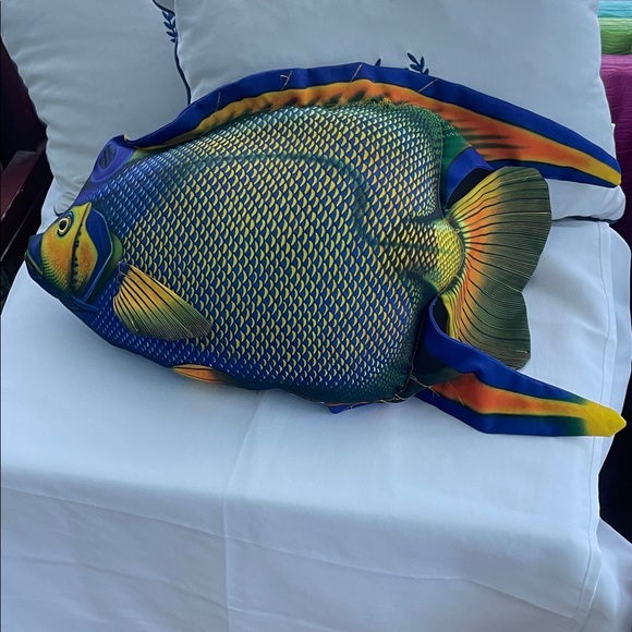 Other - Colorful Fish-Shaped pillow.